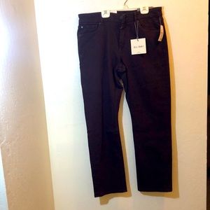 NWT DL1961 Russell Slim Straight Cabernet Pants 33